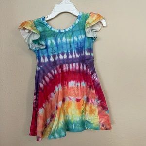 Rainbow dress 2T